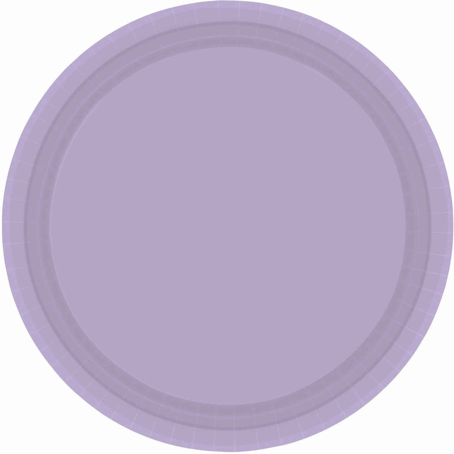 Paper Plates 26cm Round 20CT - Lavender