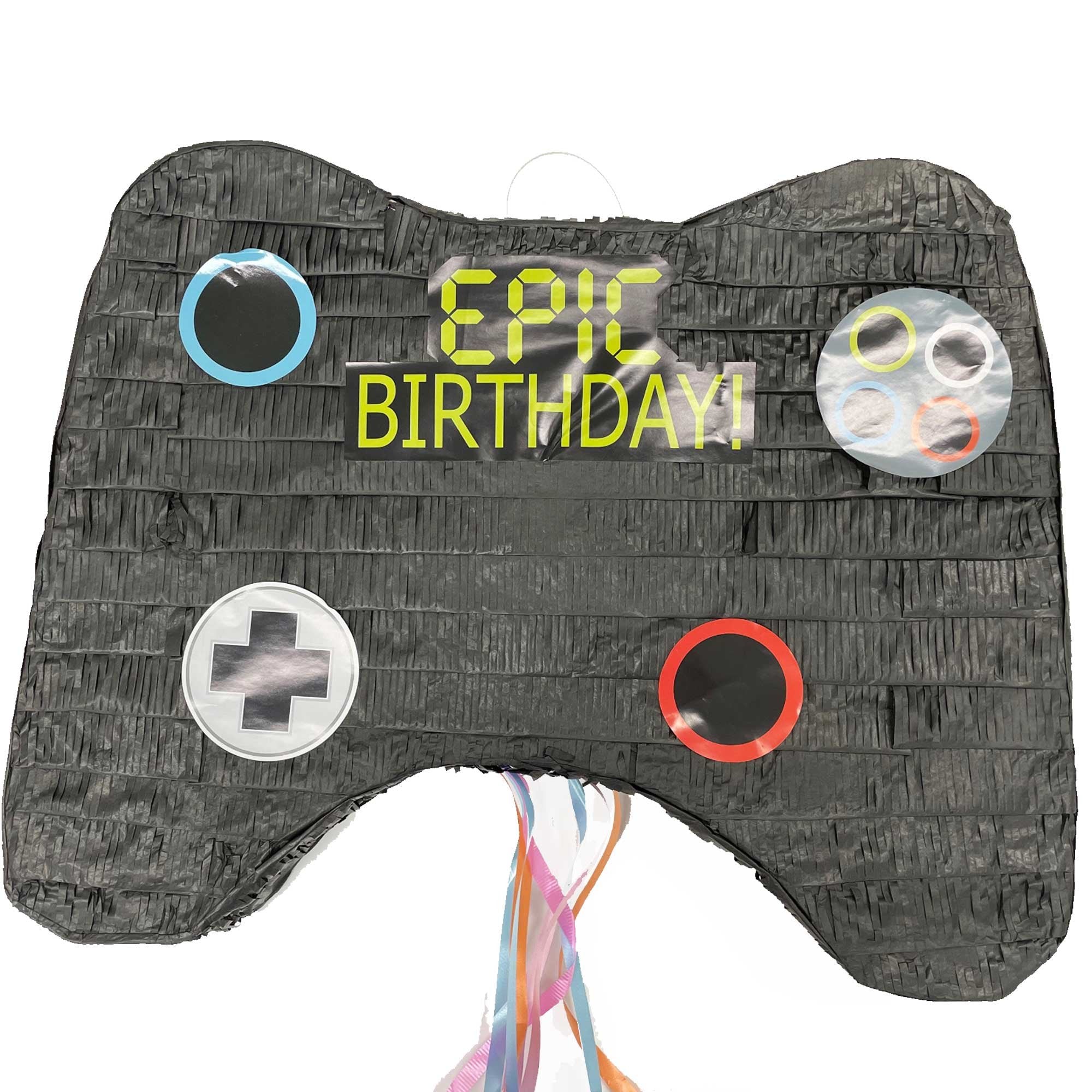 Controller With Pullable String Game Controller 2D Shape Pull String Pinata – Enjoy the Party
