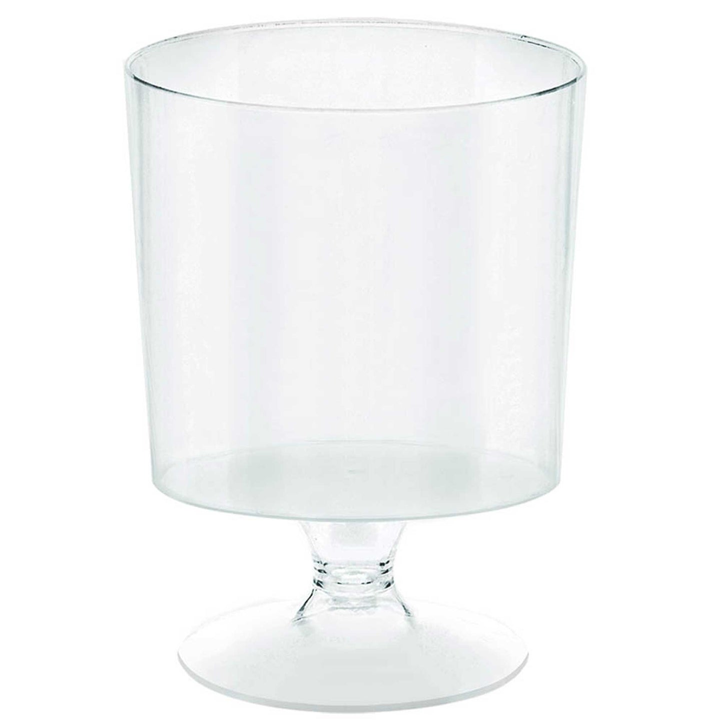 Mini Catering Tiny Pedestal Cups Clear Plastic 2oz/ 59ml