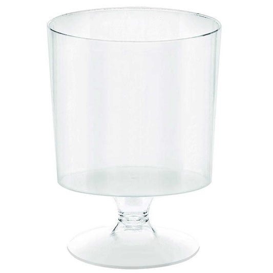 Mini Catering Tiny Pedestal Cups Clear Plastic 2oz/ 59ml