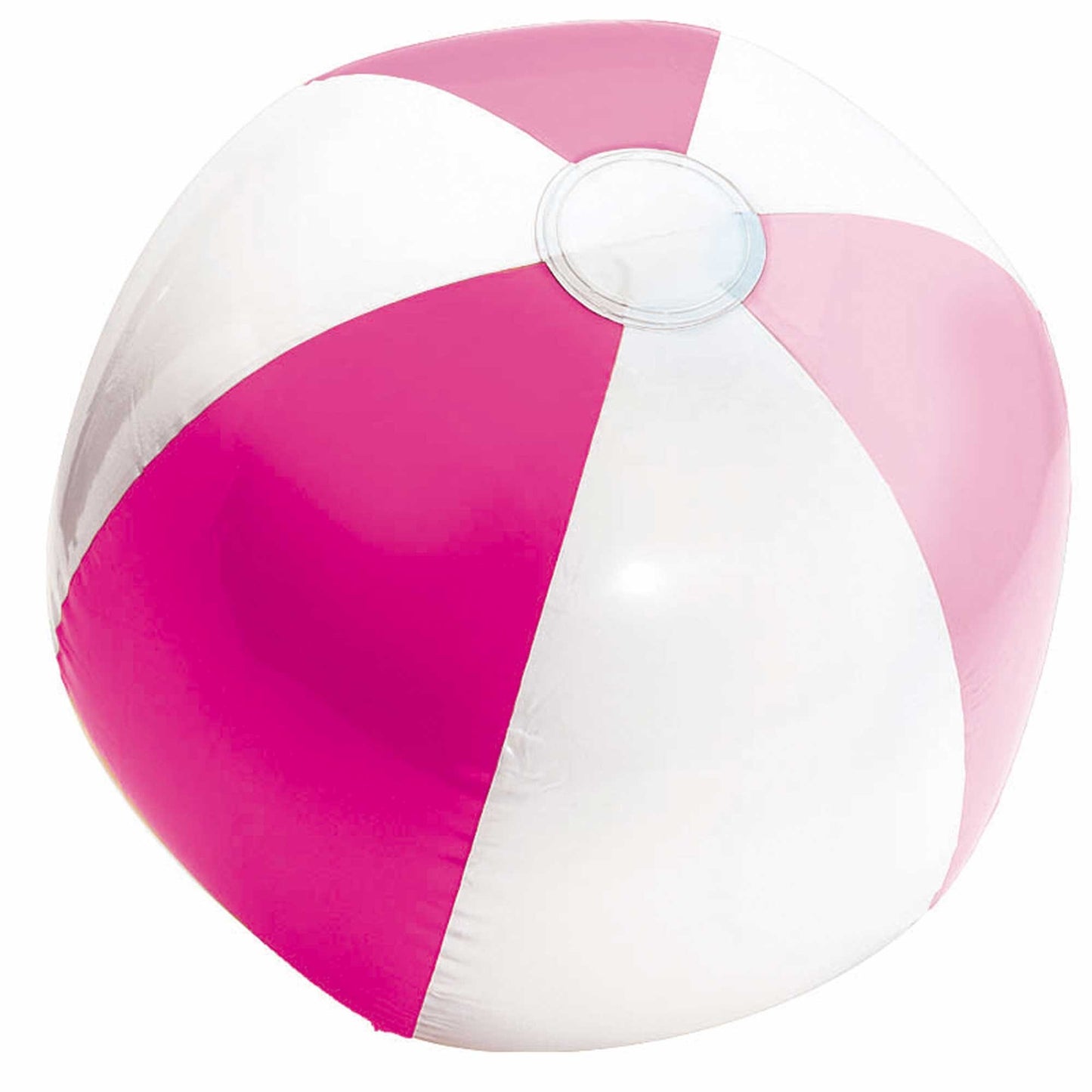 Inflatable Beach Ball Pink & White