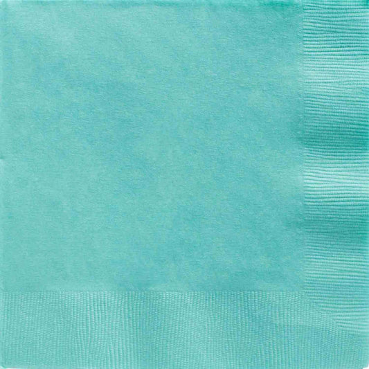 Beverage Napkins 20 Pack 2 PLY - Robin's Egg Blue