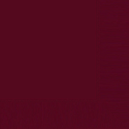 Beverage Napkins 20 Pack 2 PLY Berry