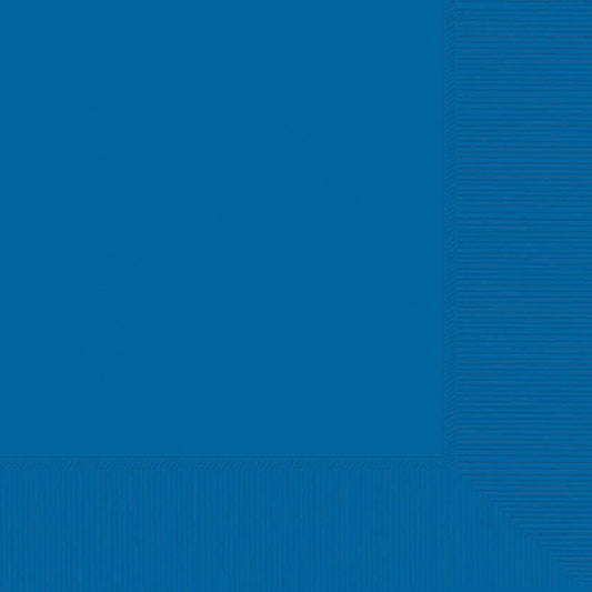 Lunch Napkins 20CT 2PLY Navy Flag Blue