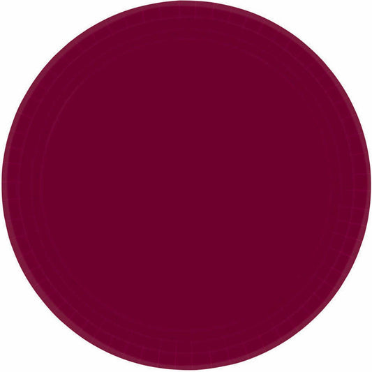Paper Plates 26cm Round 20CT - Berry