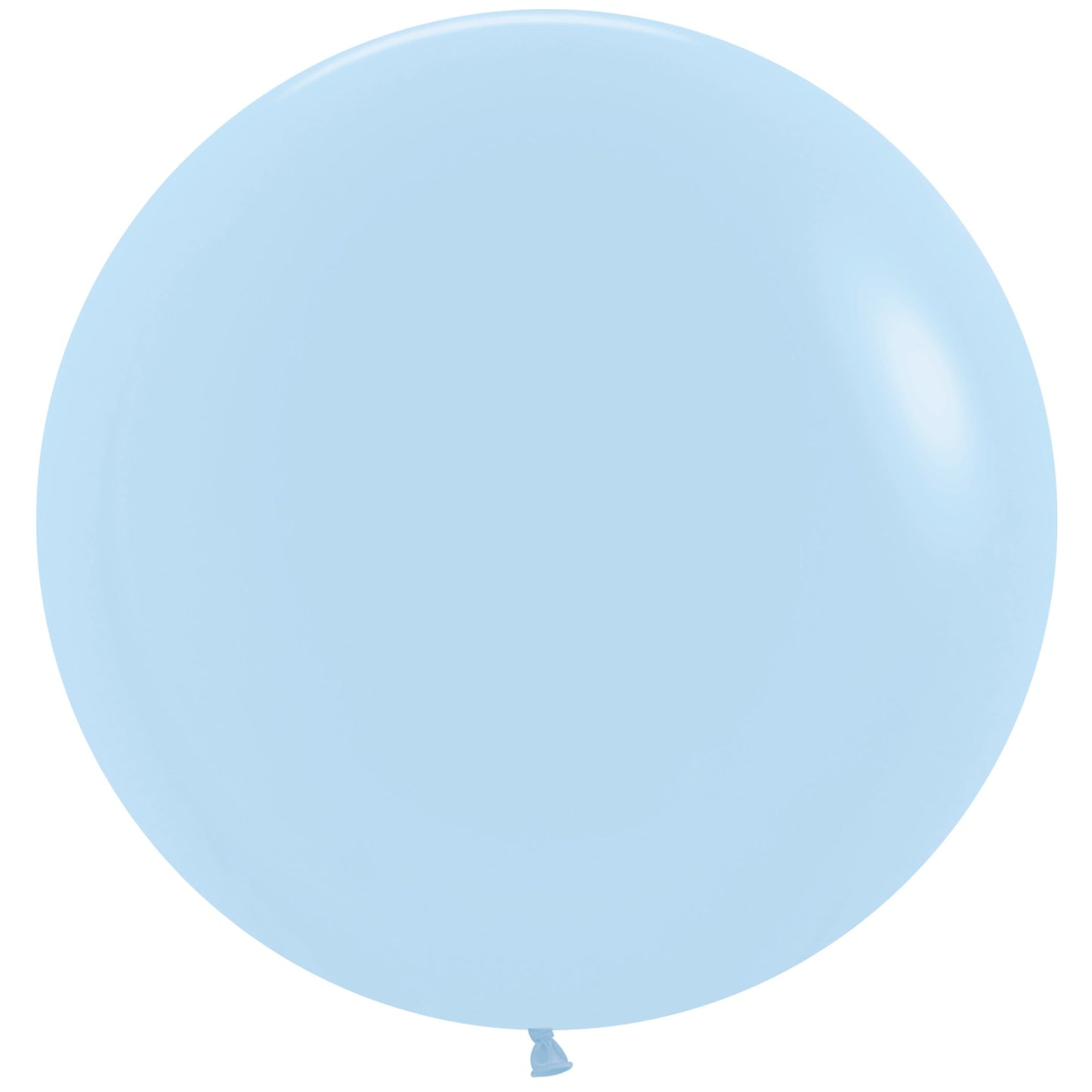 Sempertex 60cm Pastel Matte Blue Latex Balloons 640, 3PK