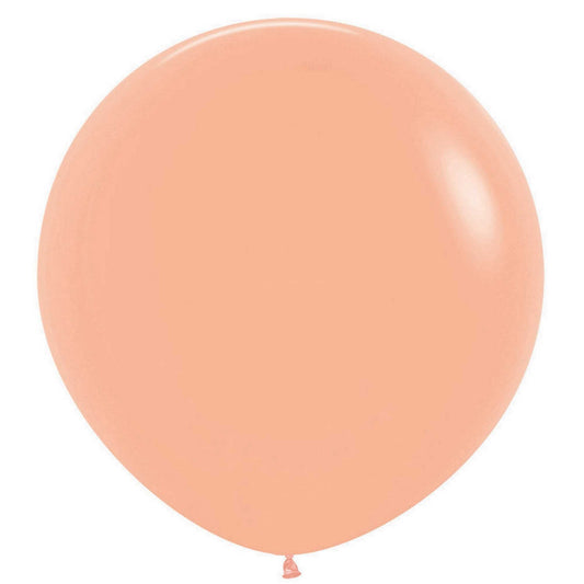 Sempertex 60cm Fashion Peach Latex Balloons 060, 3PK