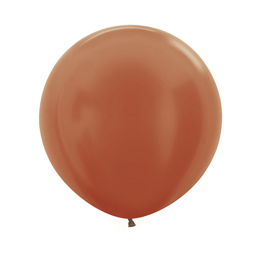 Sempertex 90cm Metallic Copper Latex Balloons 573, 2PK