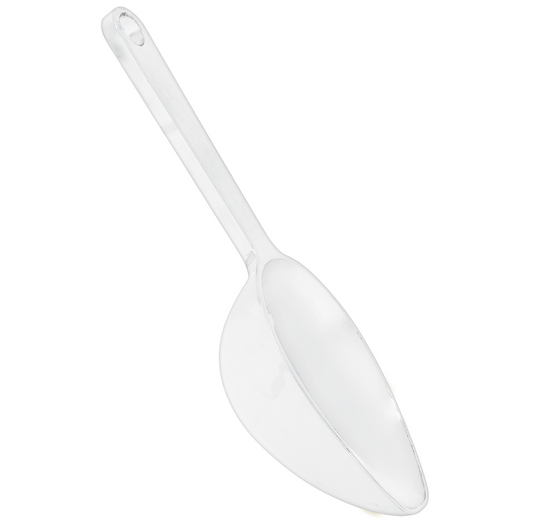 Plastic Scoop - White