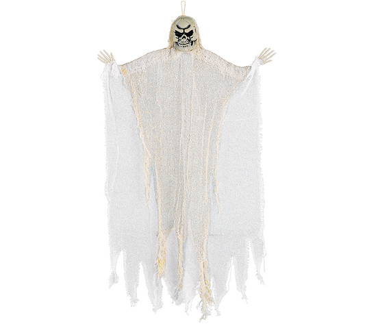 Medium White Reaper Hanging Prop Decoration Fabric & Plastic NEW DESIGN