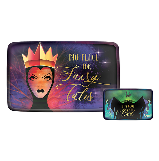 Disney Villains 23cm Rectangular Foil & Paper Plates