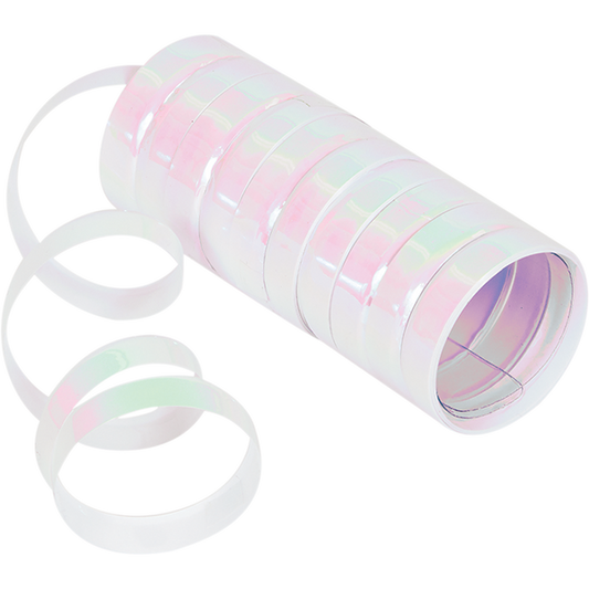 Iridescent Foil Serpentine Streamer Ribbon 1.98m