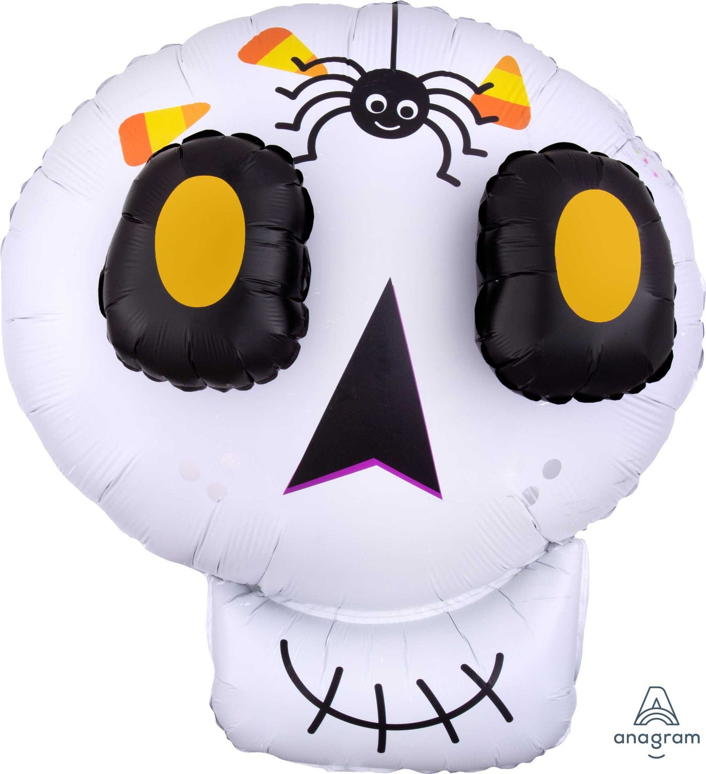SuperShape EZ Fill Multi-Balloon 3D Cute Halloween Skull