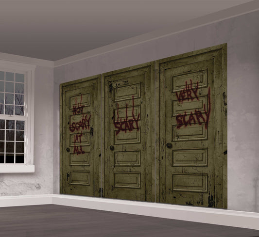 IT Scene Setter - 3 Scary Door Panels
