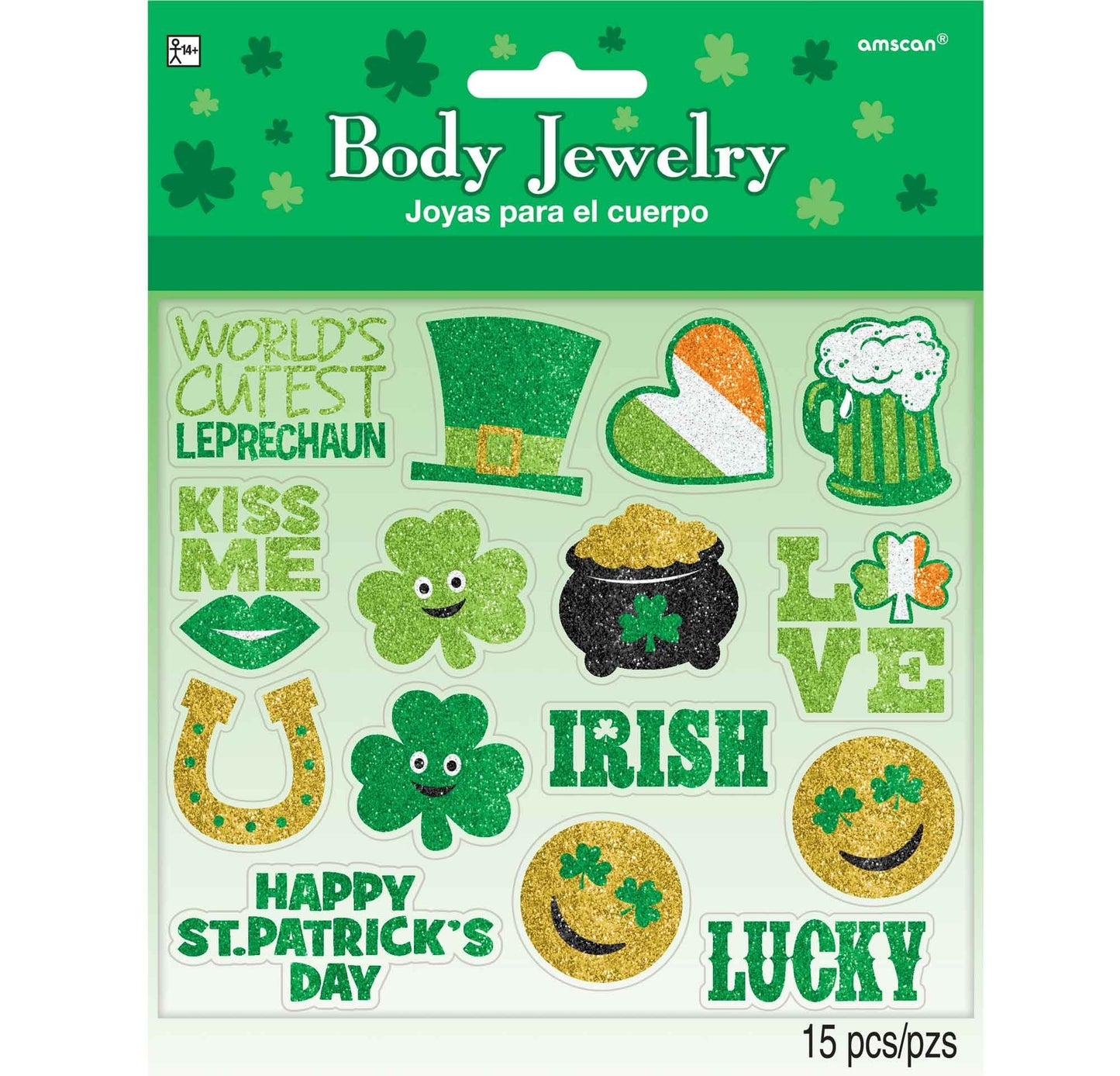 St Patricks Body Jewelry