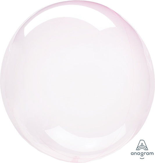 Crystal Clearz Petite Light Pink Round Balloon