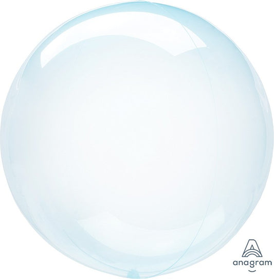 Crystal Clearz Petite Blue Round Balloon