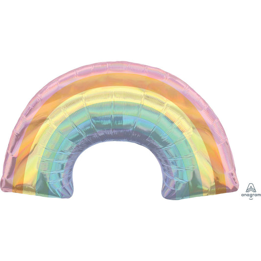 SuperShape Holographic Iridescent Pastel Rainbow