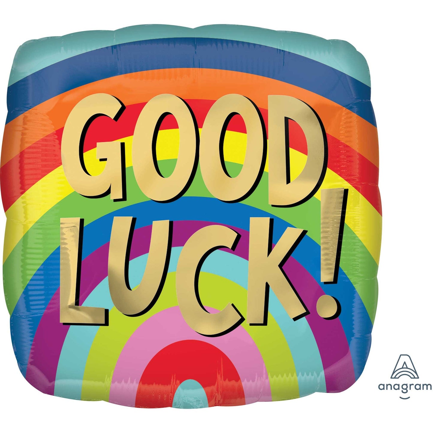 45cm Standard HX Good Luck Rainbow Stripes