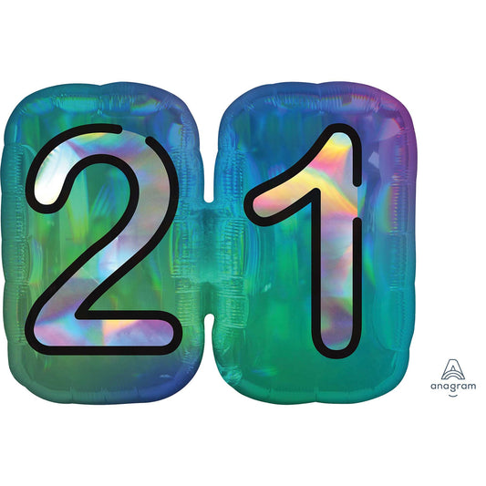SuperShape Finally 21 Holographic