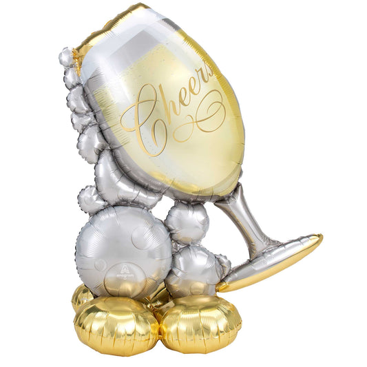 CI: AirLoonz Bubbly Wine Glass Cheers