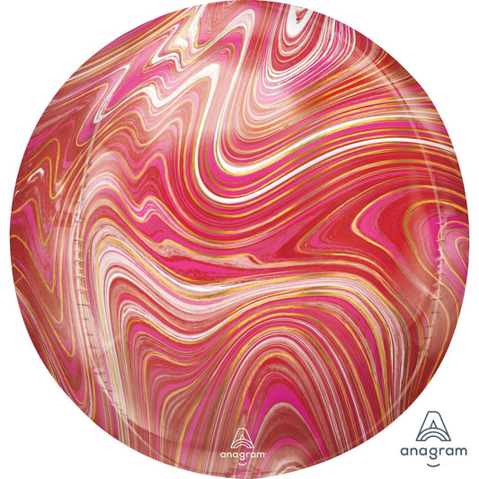 Orbz XL Red & Pink Marblez