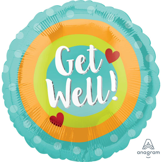 45cm Standard HX Get Well Dots