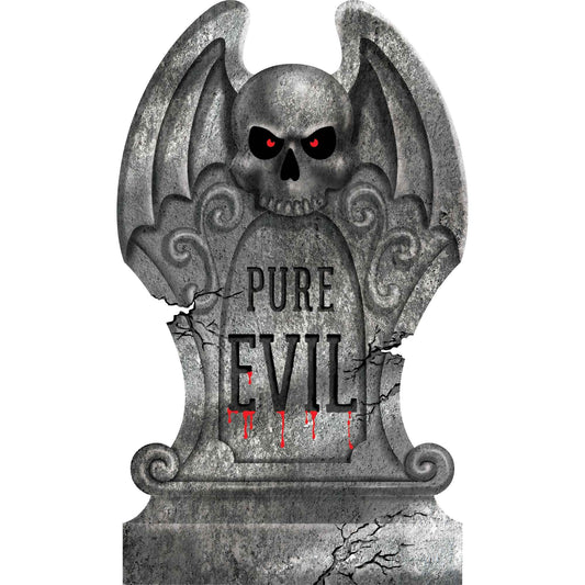 Pure Evil Foam Tombstone Styrofoam Decoration