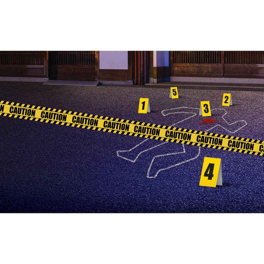 Halloween Crime Decorating Kit