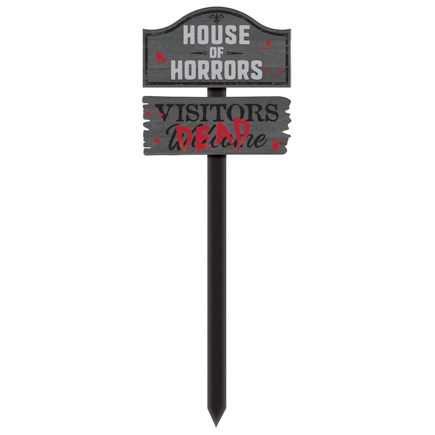 House of Horrors MDF Yard Stake