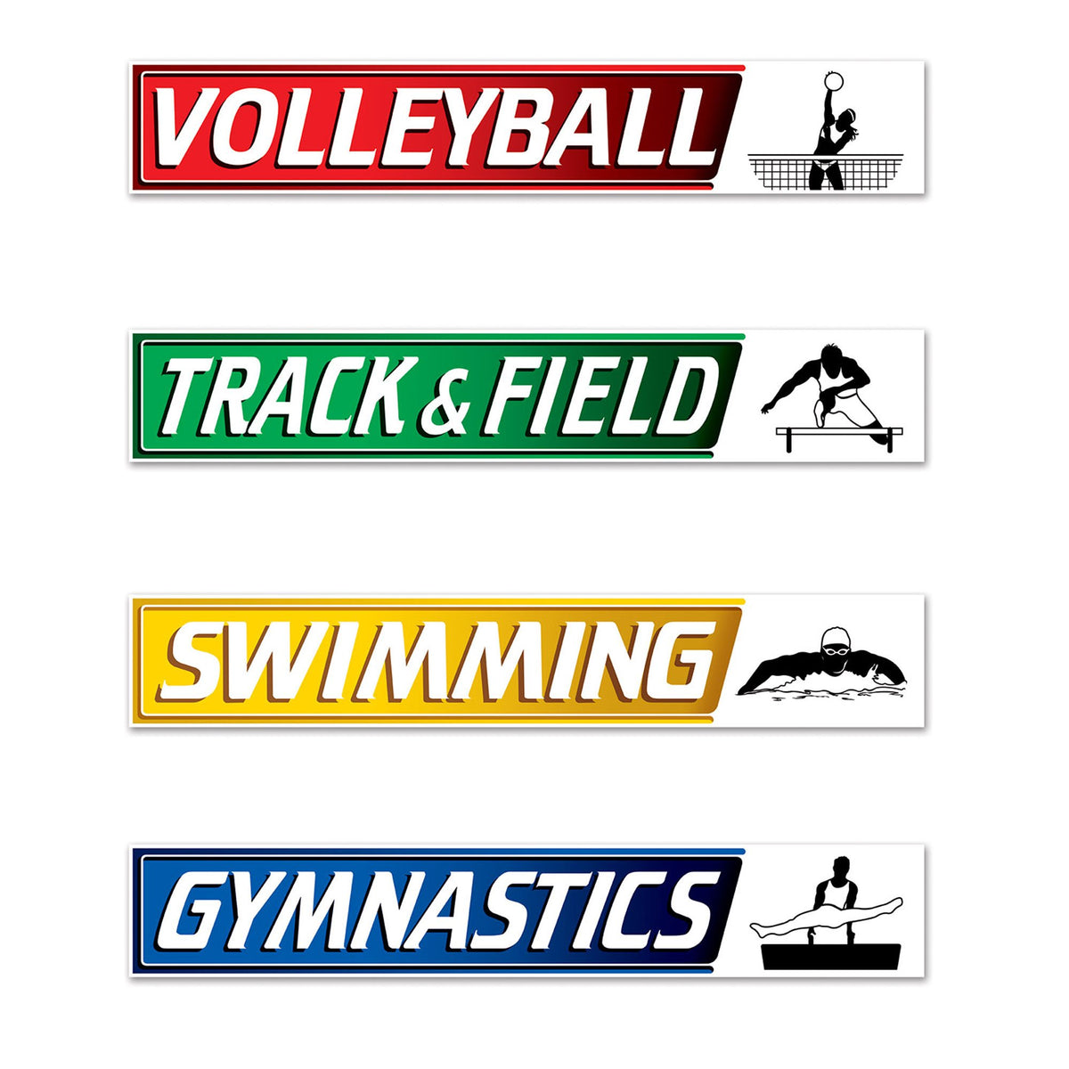 Sports Rd Sign Sports Street Signs Cutouts Assorted Designs – Enjoy the Party