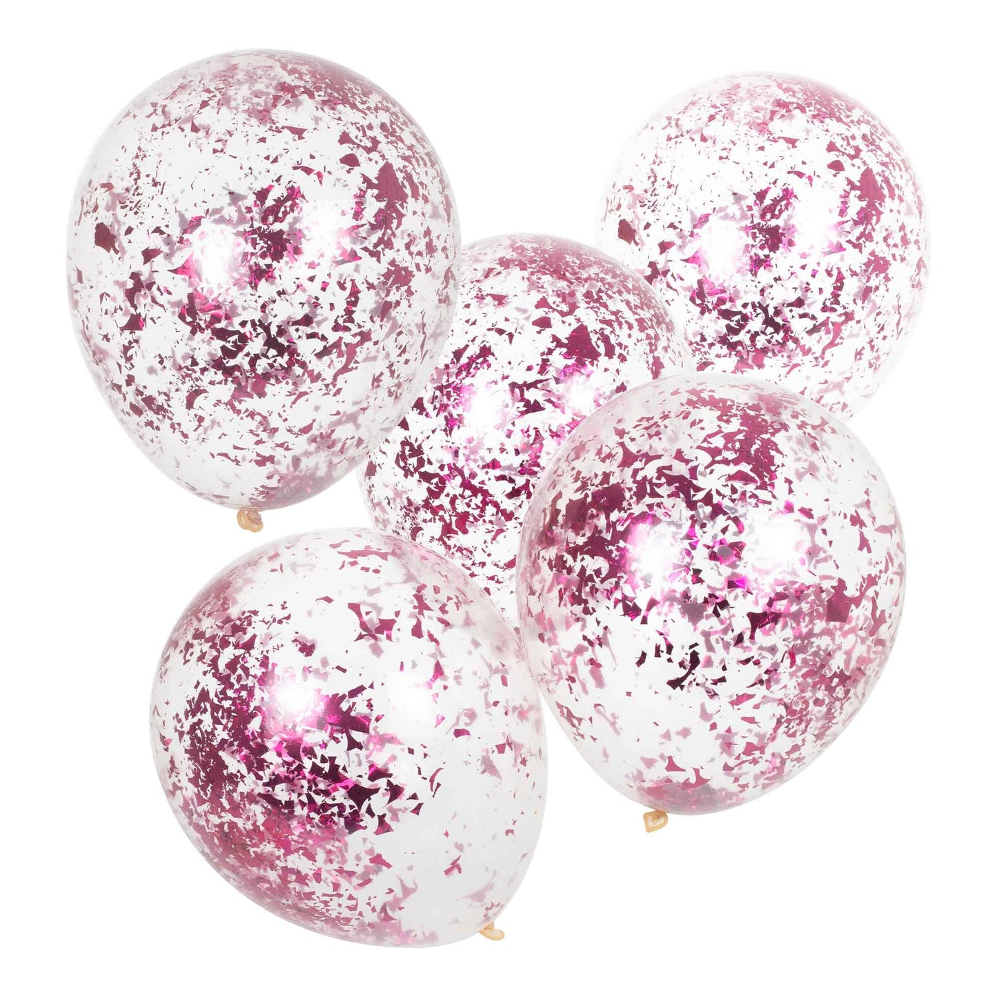 Mix It Up Pink Foil Confetti Filled Balloons