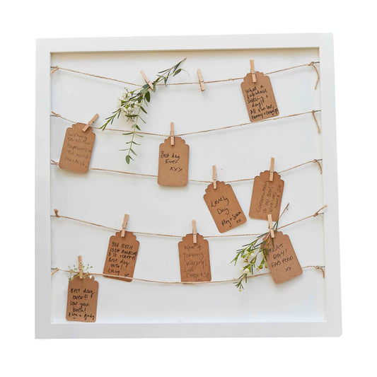 Rustic Country Guest Book Pegs