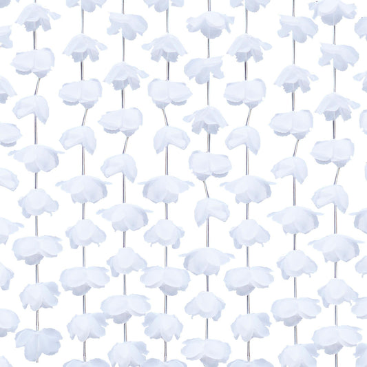 Rustic Country Backdrop Floral Photobooth White
