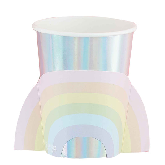 Pastel Party Rainbow Cup