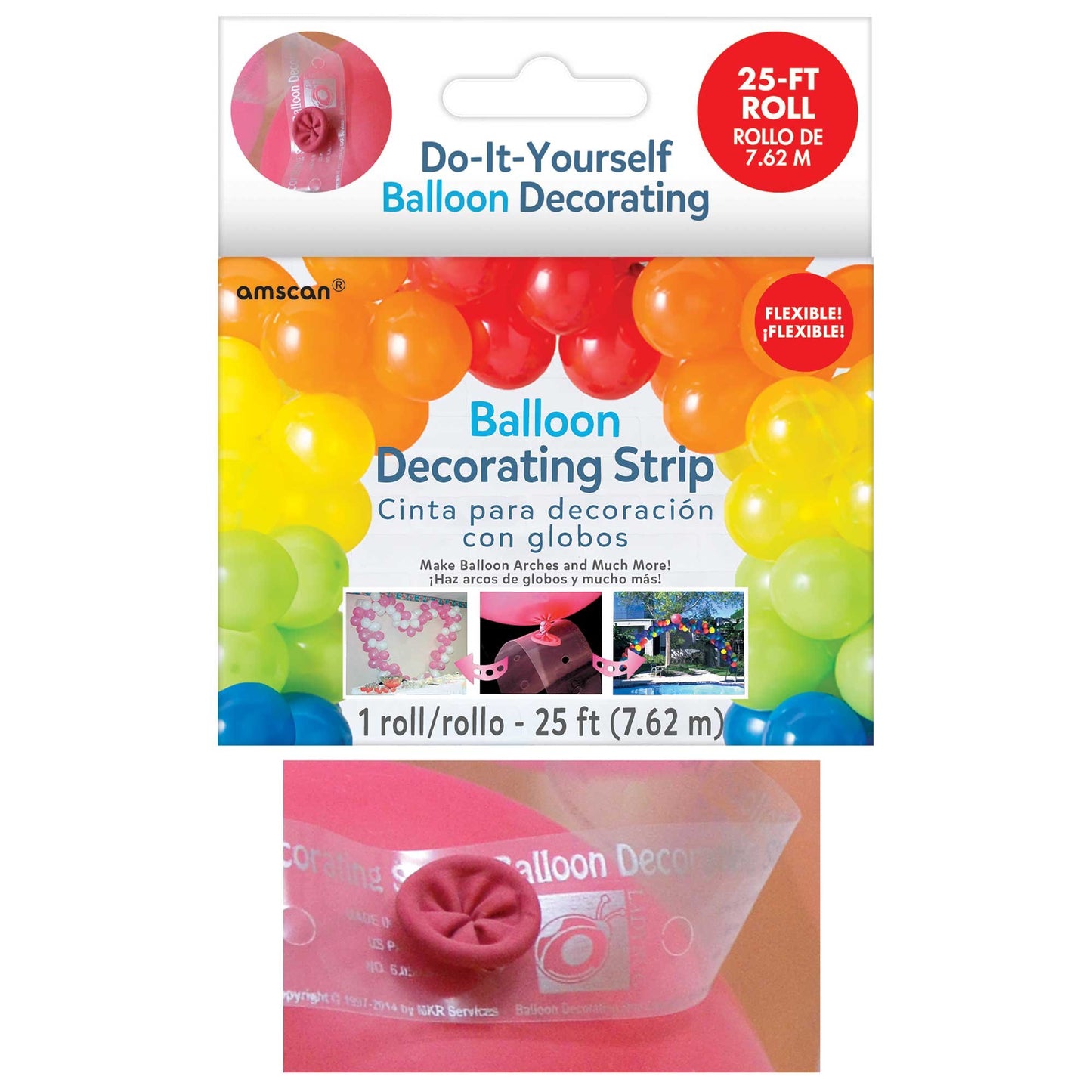 Balloon Arch Decorating Strip - 25FT / 7.6m