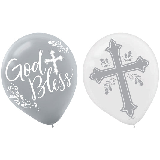 Holy Day God Bless 30cm Latex Balloons