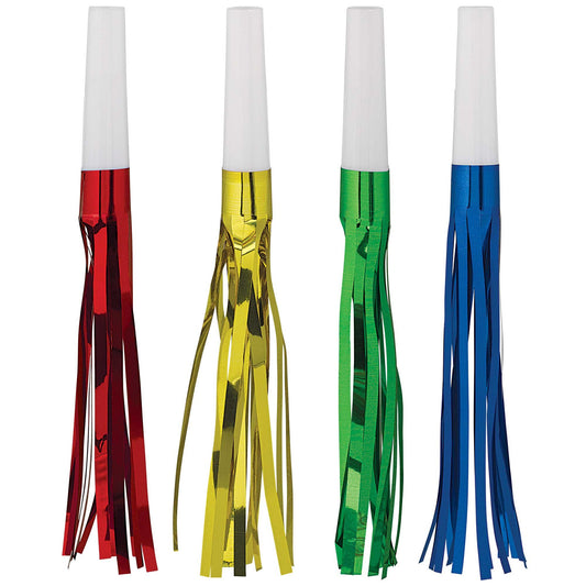 Party Fringed Squawkers Rainbow Colours