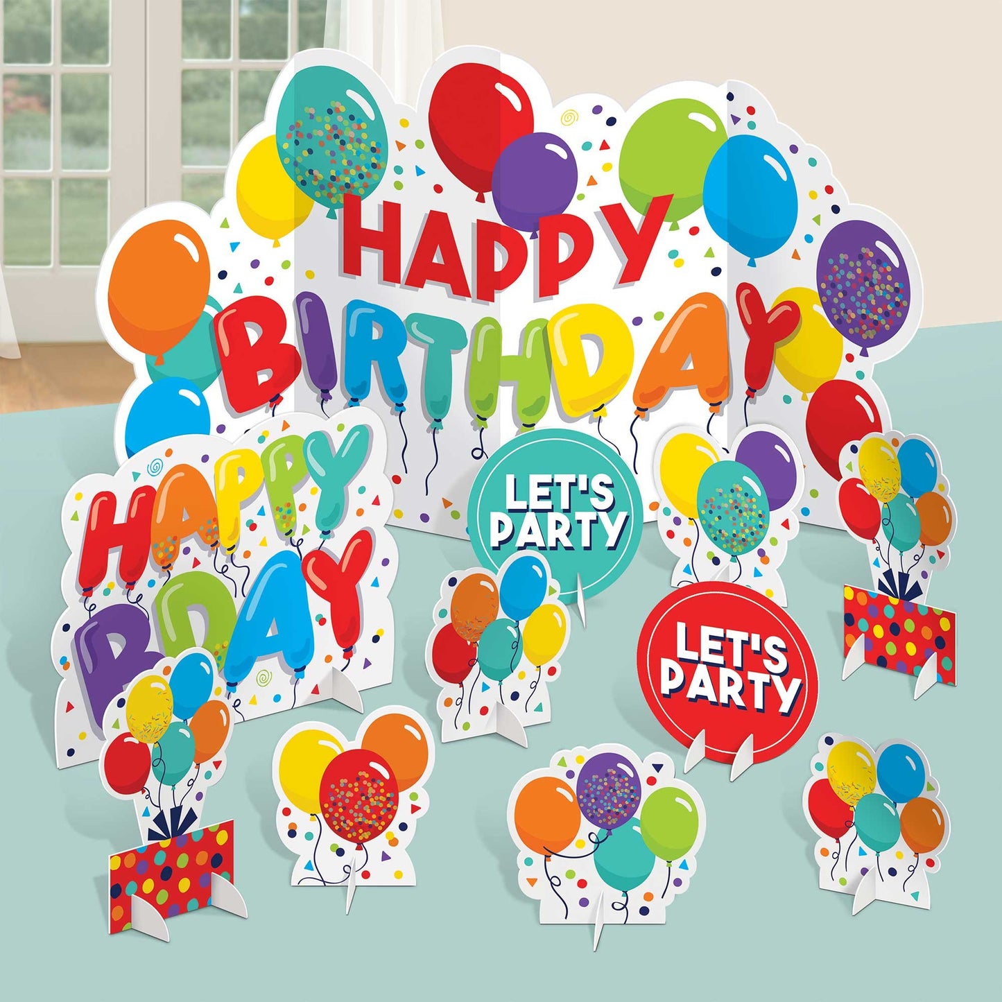 Birthday Celebration Table Decorating Centrepiece Kit