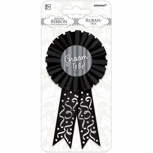 Groom To Be Award Ribbon