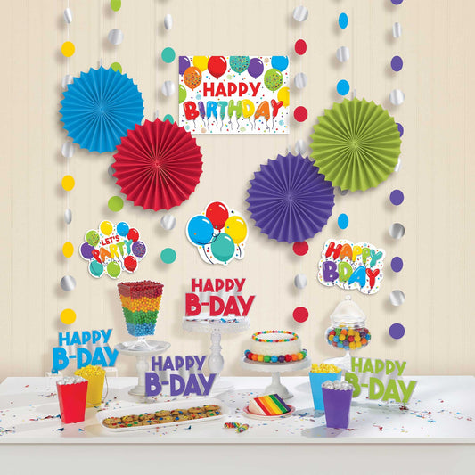 Birthday Celebration Room Decorating Kit