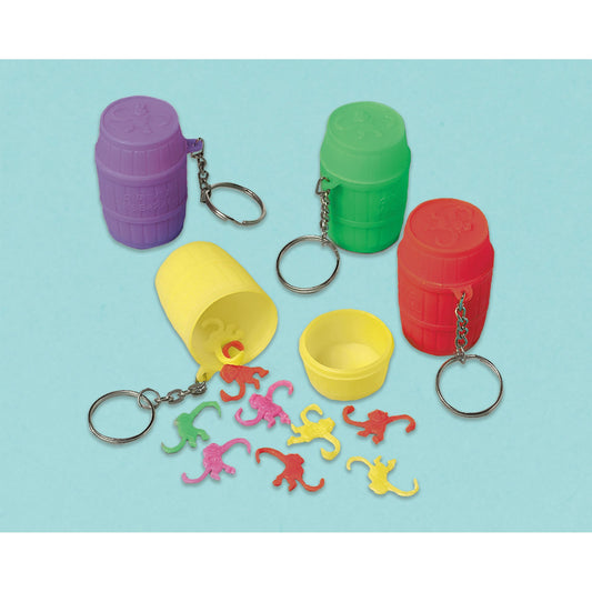 Value Pack Favors Monkey Game Keychains