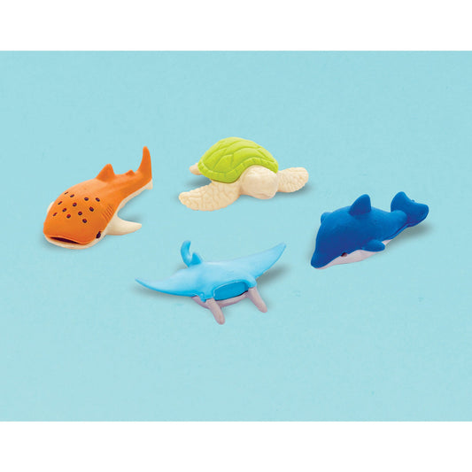 Value Pack Favors Sea Animals Erasers