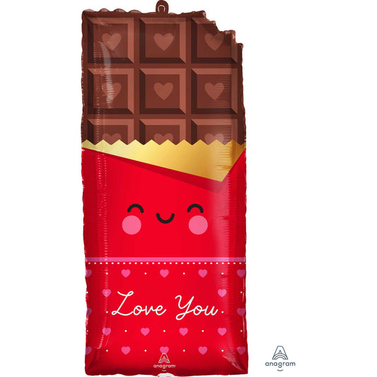SuperShape XL Chocolate Bar Love You