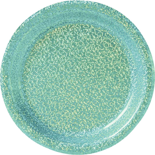 Prismatic 17cm Robin's Egg Blue Round Plates