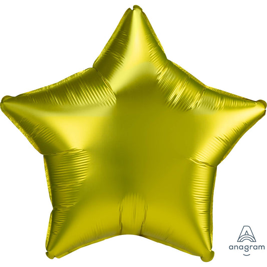 45cm Standard XL Satin Luxe Lemon Star