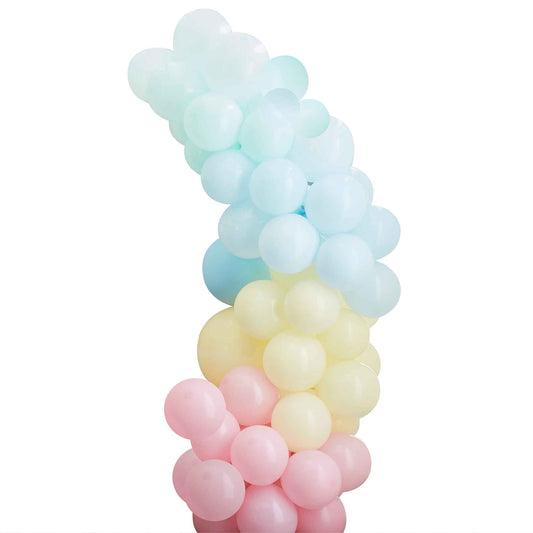 Mix It Up Pastel Balloon Arch