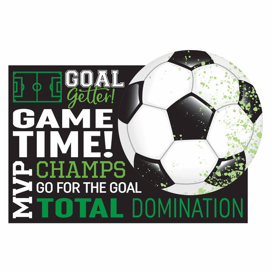 Goal Getter Postcard Invitations