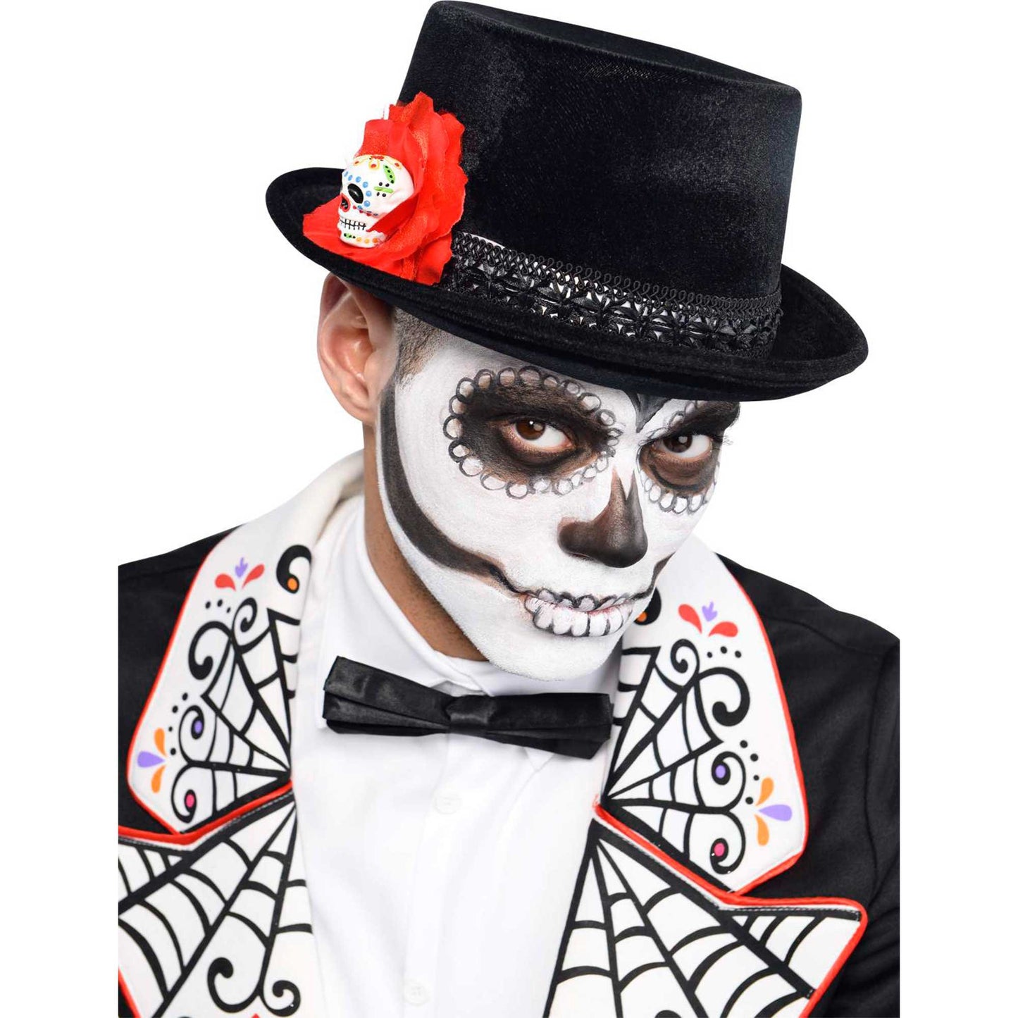 Day Of The Dead Top Hat