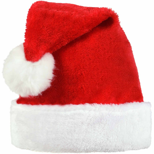 Santa Plush Hat Adult Size